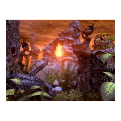 The Magic Of Nature's Music Print by Brian_Simes