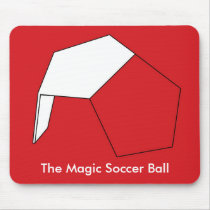 The Magic Soccer Ball Mouse Mat