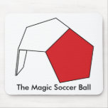 The Magic Soccer Ball Mouse Pads