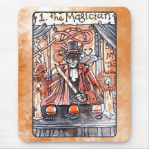 The Magician Tarot Card Mouse Pads