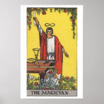 The Magician Tarot Card Poster