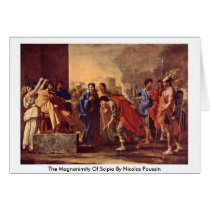 The Magnanimity Of Scipio By Nicolas Poussin Cards