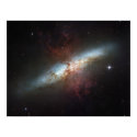 The Magnificent Starburst Galaxy, Messier 82 (M82) posters
