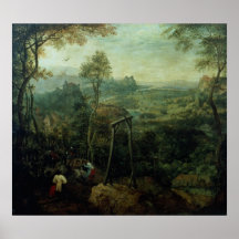 The Magpie on the Gallows, 1568 Poster