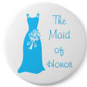The Maid of Honor buttons by OccasionsByMadeleine The Maid of Honor buttons