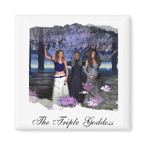 The Maiden, Mother and Crone Fridge Magnet