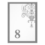 The Main Course - table number Custom Announcement