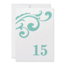 The Main Course - table number Custom Announcement