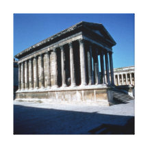 The Maison Carree Gallery Wrap Canvas