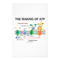 The Making Of ATP (Light-Dependent Photosynthesis) stationery