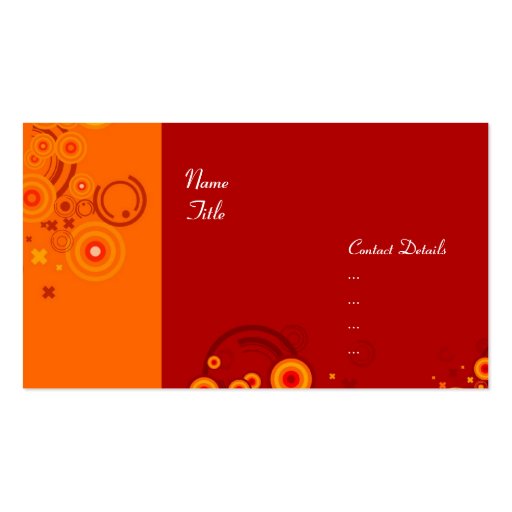 The Mall Business Card (back side)
