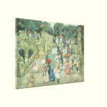 The Mall, Central Park by Maurice Prendergast Gallery Wrap Canvas