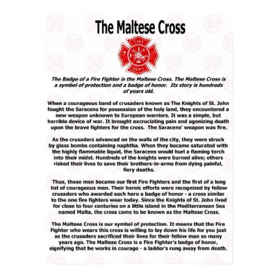 The Maltese Cross Poster by mystix_fire
