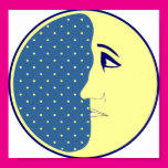 The Man in The Moon Print