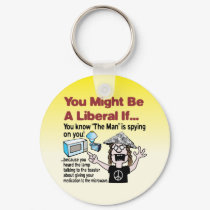 “The Man” is spying on you! keychains by RightWingGifts “The Man” is spying on you! keychains