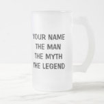 The man myth legend beer mug for 60th Birthday men