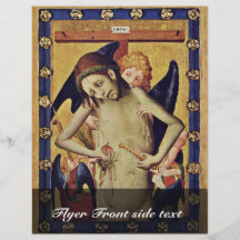 The Man Of Sorrows By Meister Francke (Best Qualit Full Color Flyer