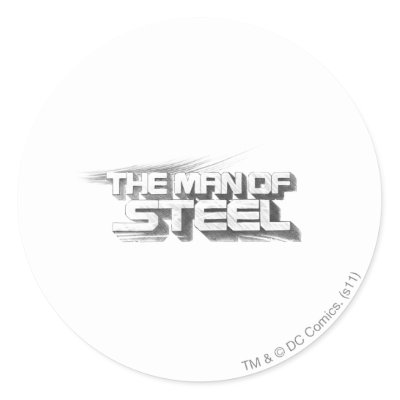 The Man of Steel Drawing stickers