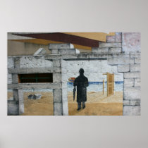 The Man on the Wall Poster