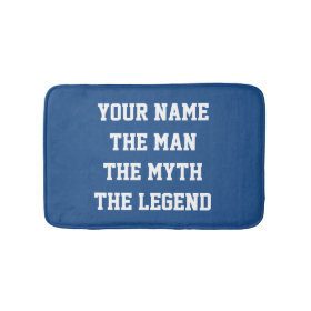 The man the myth the legend non slip bath mat bath mats