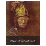 The Man With The Golden Helmet. Flyer