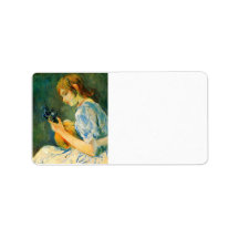 The Mandolin by Berthe Morisot Custom Address Labels