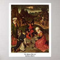 The Manna Harvest By Bouts Dieric Posters