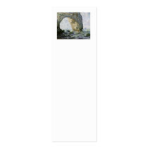 The Manneporte by Claude Monet Business Card