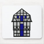 The Mansard House - grey Mouse Pad