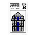 The Mansard House - Grey postage