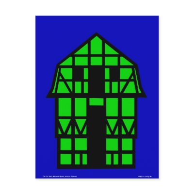 The Mansard House Post Card by lonvig