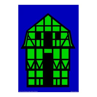 The Mansard House Poster by lonvig