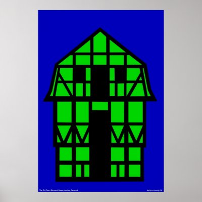 The Mansard House Poster by lonvig