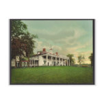 The Mansion, Mount Vernon rare Photochrom Post Card