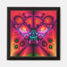 The Many Eyes of Izzaac V 4  Square Magnet