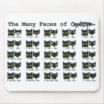 The Many Faces of O&T MOUSE PAD mousepads