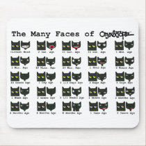 The Many Faces of O&T MOUSE PAD mousepads by OnyxandTopaz The Many Faces of O&T MOUSE PAD mousepads