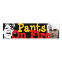 The Many Faces Of Sarah Palin bumper stickers