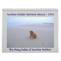 The Many Smiles of Sunshine Goldens calendars