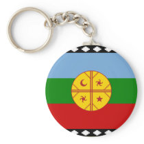 the Mapuches, Chile Keychain