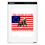 the march for freedom never ends decal for iPad 3