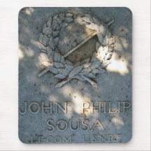 The March King - John Philip Sousa Mouse Pad