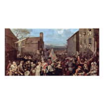 The March Of The Guards To Finchley By Hogarth Photo Cards