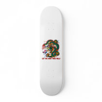 The-Mardi Gras Dragon V-2-T Skateboard Decks