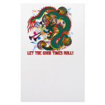 The-Mardi Gras Dragon V-2-T Stationery