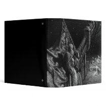 The Mariner gazes on the serpents in the ocean 3 Ring Binder