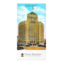 The Mark Hopkins Hotel Personalized Photo Card