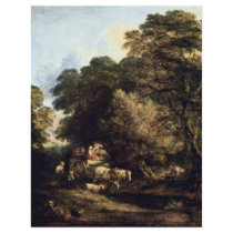 The Market Carts By Thomas Gainsborough Flyer