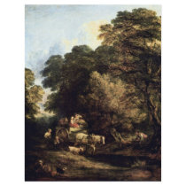 The Market Carts By Thomas Gainsborough Letterhead Template