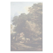 The Market Carts By Thomas Gainsborough Customized Stationery